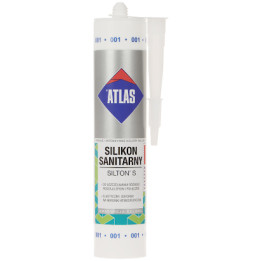 SANITARINIS SILIKONAS SIL-S280-W/ATLAS SILTON S KASETĖ 280 ml BALTAS