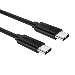 USB-C–USB-C-kaapeli Choetech CC0001, 0,5 m (musta)