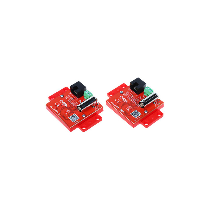 UTP / KOAXIALINIŲ KONVERTERIŲ RINKINYS, TIK LAN + POE PERDAVIMAS XCOAX4-SET 2 PCS SET ATTE
