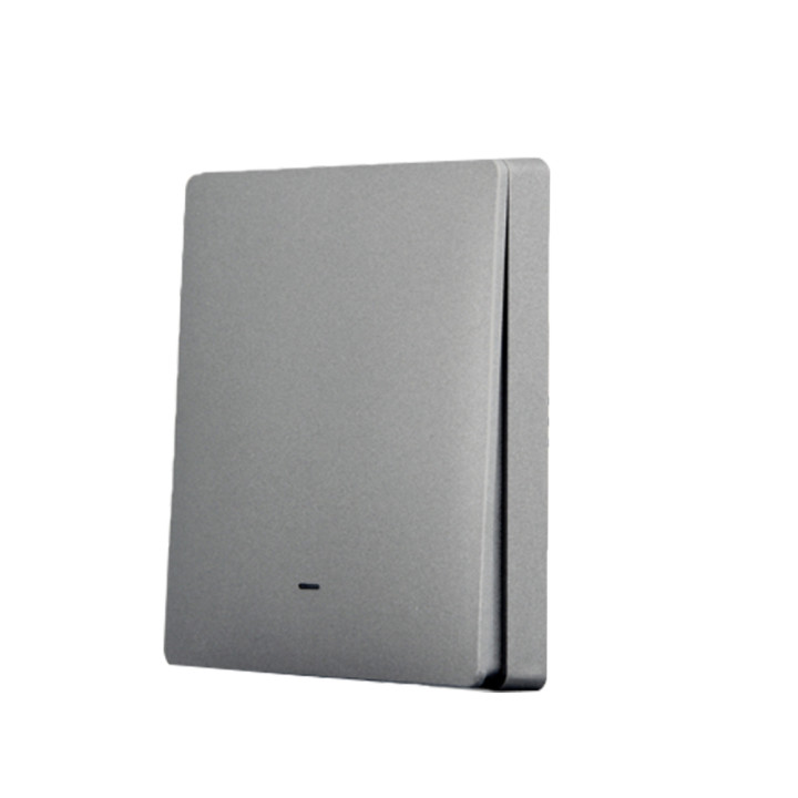 SmartWise BEREM1 Bluetooth (eWeLink-Remote) belaidis jungiklis su 1 mygtuku, pilkas mygtuko priekinis skydelis