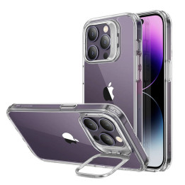 Korpuss ESR Classic Kickstand tālrunim iPhone 14 Pro (caurspīdīgs)