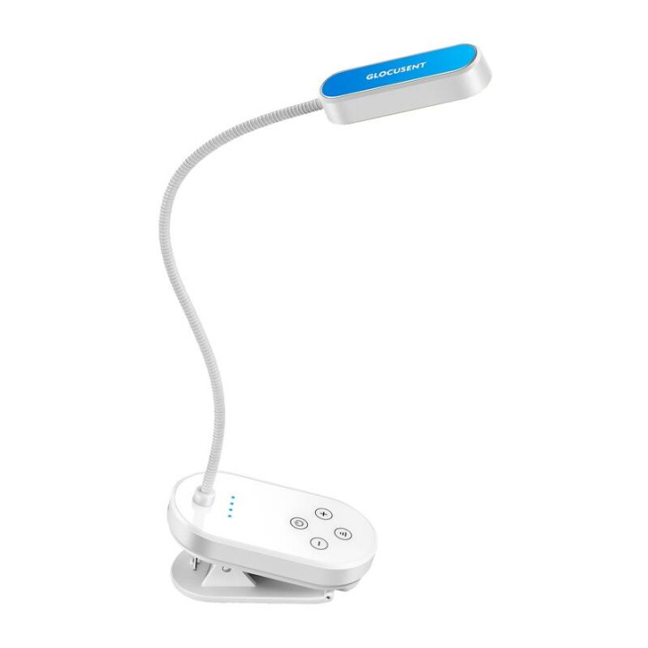 Glocusent Mini Wireless Light GLCSNTBL005 klipsillä valkoinen