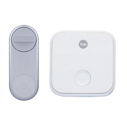 Yale Linus® Smart Lock (srebrny) + tiltas