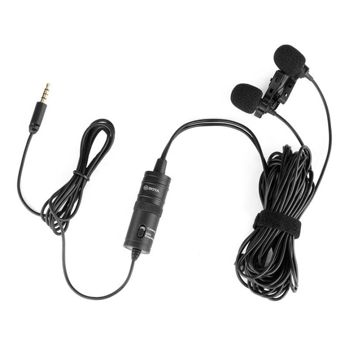 Boya BY-M1DM Lavalier kaklasaites mikrofons