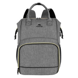 Sülearvuti seljakott / lõunakott 15,6'' Matein 1368 USB hall