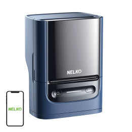 Nelko PM220 termouzlīmju printeris (zils)