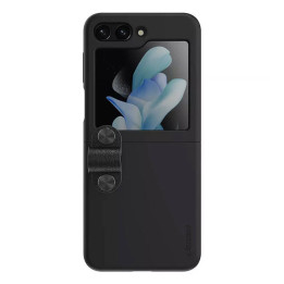 Nillkin Flex Flip Case tālrunim Samsung Galaxy Z Flip 5 (melns)