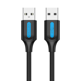 USB 2.0 kaapeli Tuuletus COJBI 2A 3m musta PVC