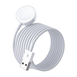 Беспроводное зарядное устройство Choetech для Apple Watch USB-A (белое)