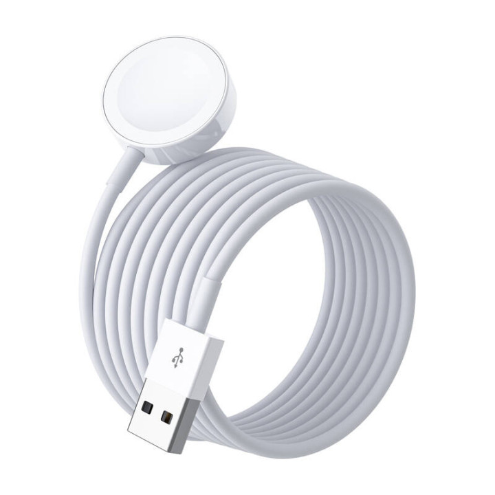Беспроводное зарядное устройство Choetech для Apple Watch USB-A (белое)