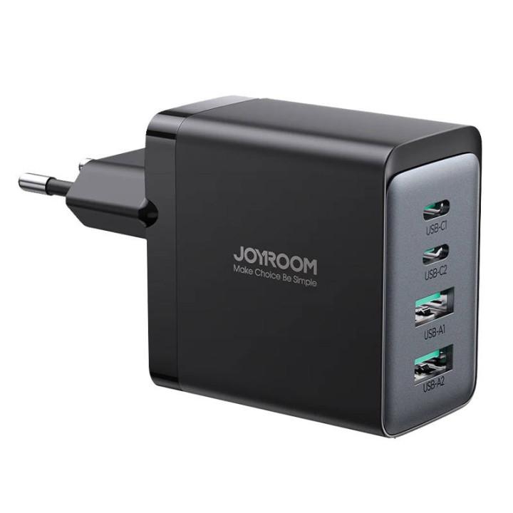 Laadija GaN Ultra 65W 2C1A kaabel C-C Joyroom TCG02 (valge)
