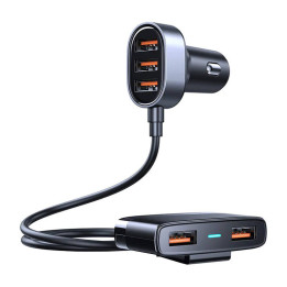 Automašīnas lādētājs Joyroom JR-CL03 5 portu USB (melns)