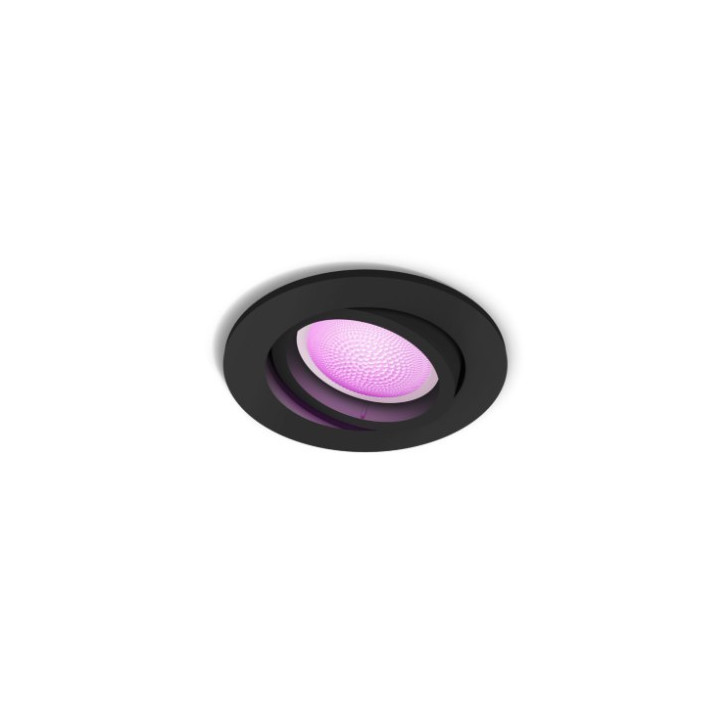 Philips Hue Centura įleidžiamas R. juodas 1x5,7W