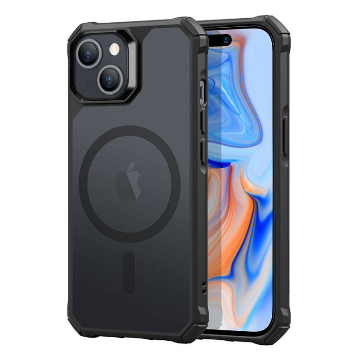 Чехол ESR Air Armor для iPhone 15 Plus, Magsafe (черный)