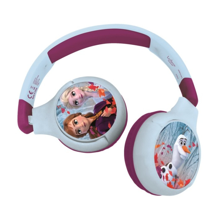 Lexibook Frozen salokāmas 2in1 Bluetooth austiņas