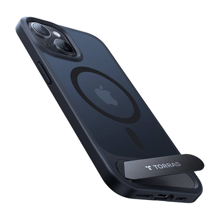 Torras UPRO Pstand Case iPhone 15 Pro Maxille (musta)