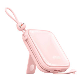 Powerbank Joyroom JR-L009 Cutie 10000мАч, 12Вт (Розовый)