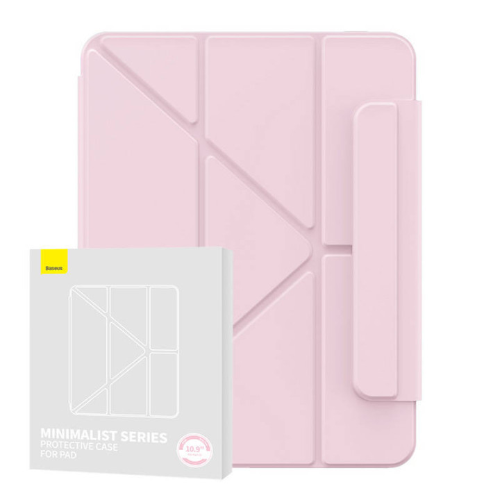 Magnetinis dėklas Baseus Minimalist, skirtas Pad 10 10,9 colio (kūdikiui rožinis)