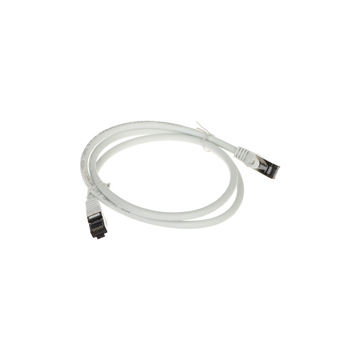 PATCHCORD RJ45/SFTP/8.1/1.0-GREY 1.0 m Lanberg
