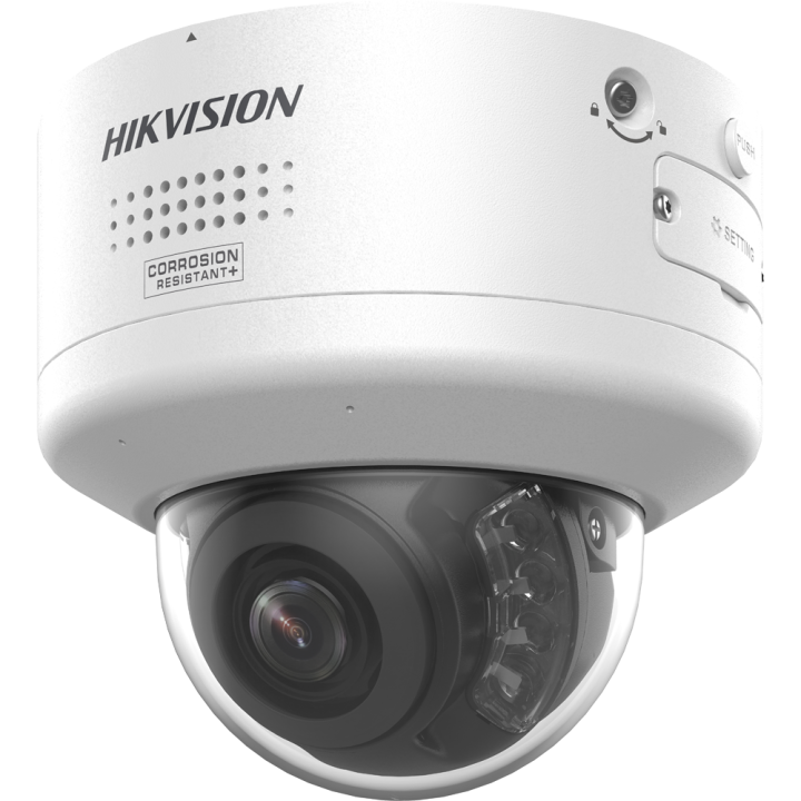 HIKVISION PRO DS-2CD2767G3 6MP lauko kupolinė IP kamera PoE