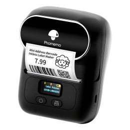 Портативный принтер этикеток Phomemo M110 (черный)