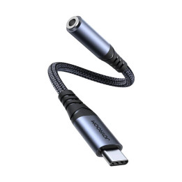 Audio adapteris Joyroom SY-C01 Type-C līdz 3,5 mm (melns)