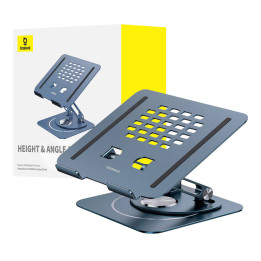 Baseus UltraStable Pro klēpjdatora statīvs (pelēks)