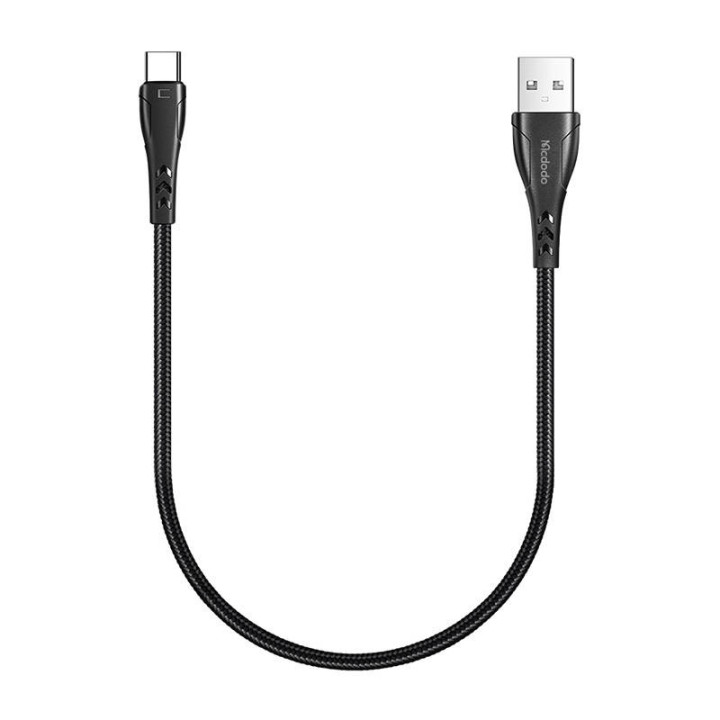 USB–USB-C kabelis, Mcdodo CA-7460, 0,2 m (melns)