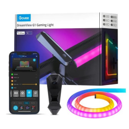 Govee H604B Dreamview G1 | Oświetlenie LED | RGBIC, Wi-Fi, Alexa, Google