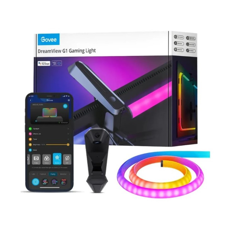 Govee H604B Dreamview G1 | Oświetlenie LED | RGBIC, Wi-Fi, Alexa, Google