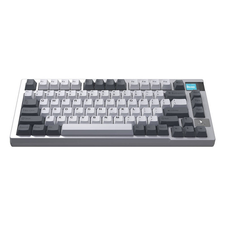 Беспроводная игровая клавиатура Darmoshark K8 EF с переключателем (белая)