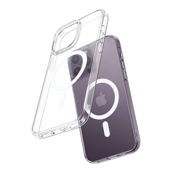 Magnetümbris McDodo iPhone 15 jaoks (selge)