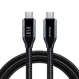 USB-C kaabel USB-C-sse Mcdodo CA-7132, 100 W, 1,2 m (must)