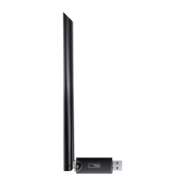 Baseus FastJoy adapteris Wi-Fi su antena, 150Mbps (juodas)