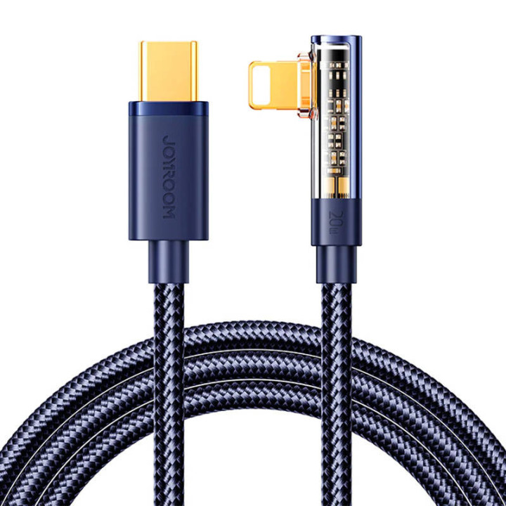 Kaapeli USB-C Lightning Angle 20W 1,2m Joyroom S-CL020A6 (niebieski)