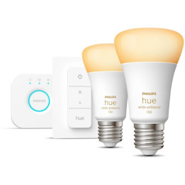 Philips Hue mostek + 2x E27 8W WA + lüliti