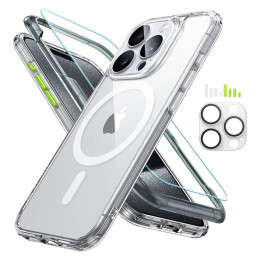 ESR Classic -hybridikotelo iPhone 15 Pro Maxille (läpinäkyvä)