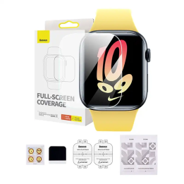 Защитная пленка Baseus 44 мм для AP Watch 4/5/6/SE/SE 2, прозрачная