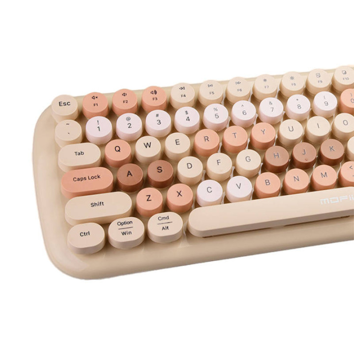 Bezvadu tastatūra MOFII Candy BT (bēša)