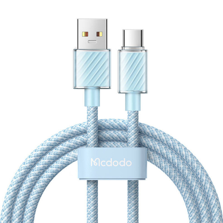 Kaapeli USB-A–USB-C Mcdodo CA-3654, 100 W, 2 m (sininen)