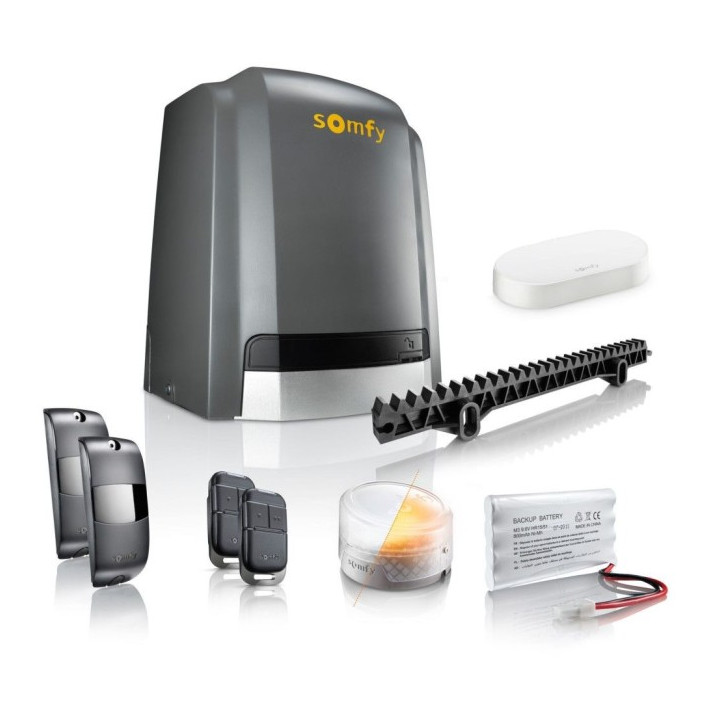 „Somfy“ ryšio rinkinys + „Slidy Moove 600“.