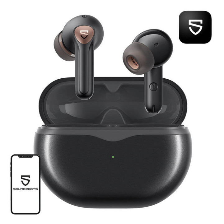 Ausinės Soundpeats Air 4 pro (juodos)