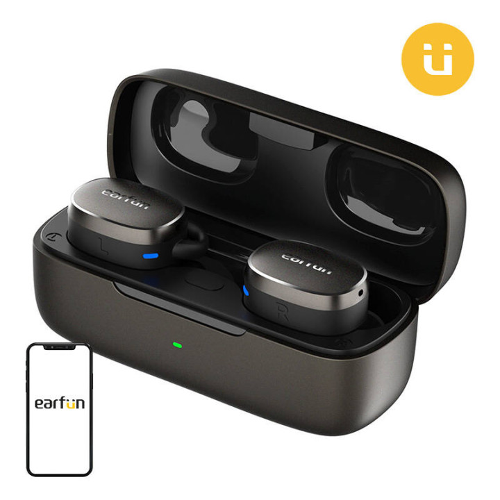 Наушники TWS EarFun Free Pro 3, ANC (черные)