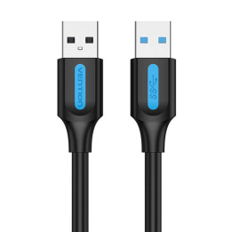 Кабель USB 3.0 Vention CONBG 2A 1,5м Черный ПВХ