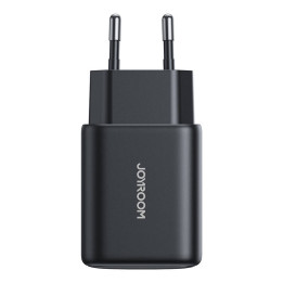 Joyroom JR-TCF13 Dual-Port (A+C) 25W virtalaturi (musta)