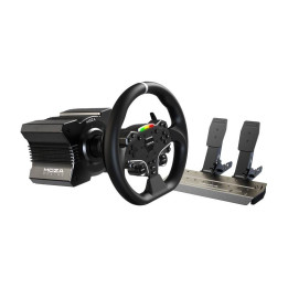 Spēļu komplekts - R5 pamatne + ES stūre + SRP-Lite pedāļi + skavas Moza Racing R5 RS20 (PC)
