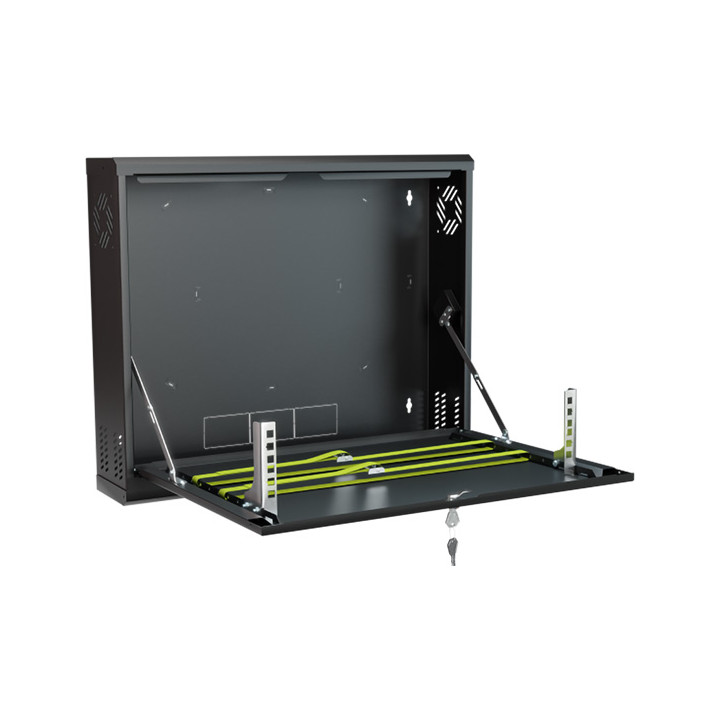 HANGING RACK CABINET CR19-2U-130-B STALFLEX