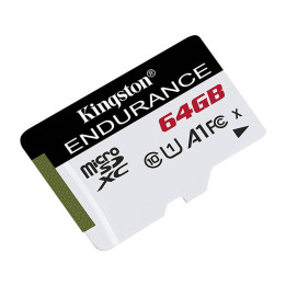 Atmiņas karte microSD 64GB Kingston 95/30MB/s C Endurance