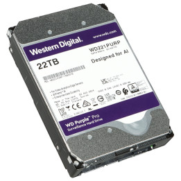 Жесткий диск для видеорегистратора HDD-WD221PURP 22 ТБ 24/7 WESTERN DIGITAL
