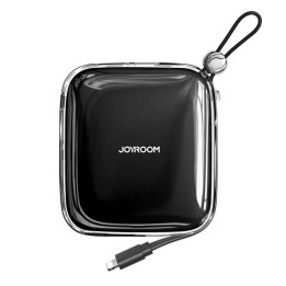 Powerbank Joyroom JR-L003 Jelly 10000mAh, Lightning, 22,5W (melns)